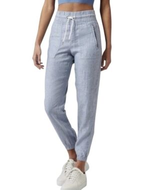 Athleta Cabo Linen Jogger Pants Size 4